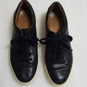 FRYE Women's Ivy Low Lace Sneaker in Black